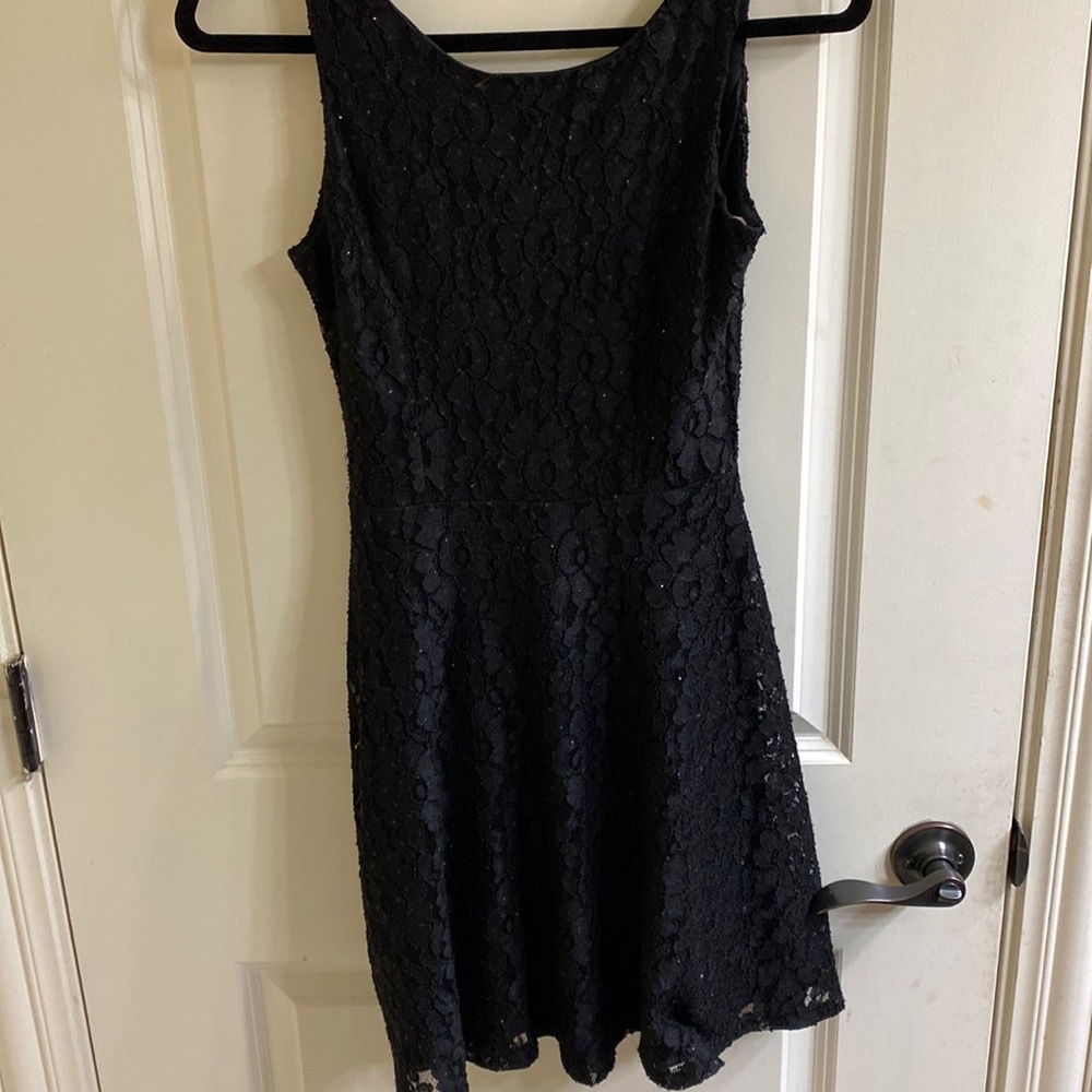 SPEECHLESS women Black Sequin dress - size 5